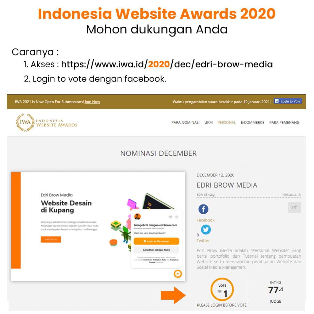 Indonesia Website Awards 2020